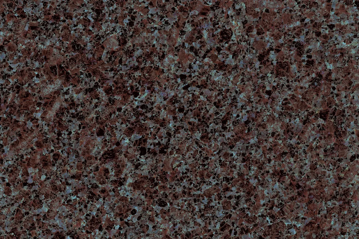 Dakota Mahogany granito, muestra pulida – Marmi di Carrara – antracita, negro (1)