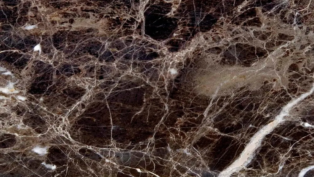 Emperador Dark mármol, superficie de losa – Marmi di Carrara – antracita, negro (12)