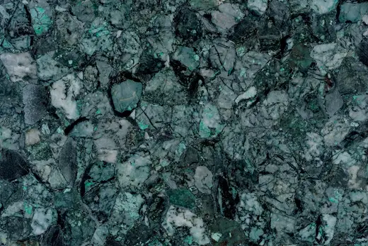 Esmeralda marbre, surface de dalle – Marmi di Carrara – anthracite, noir (1)