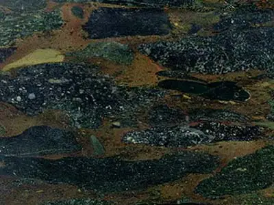 Fawaqir granite polished sample – Marmi di Carrara – black, charcoal (1)