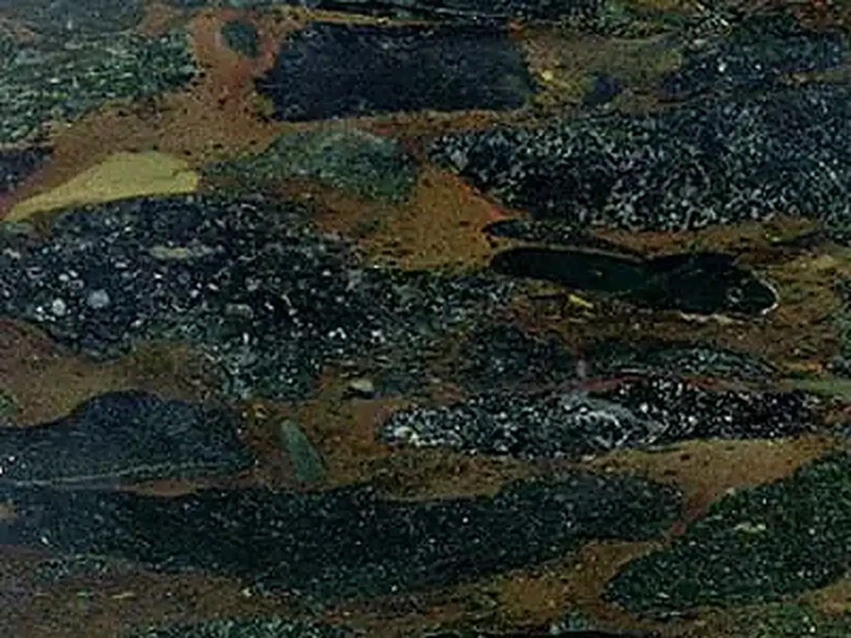Fawaqir granite polished sample – Marmi di Carrara – black, charcoal (1)