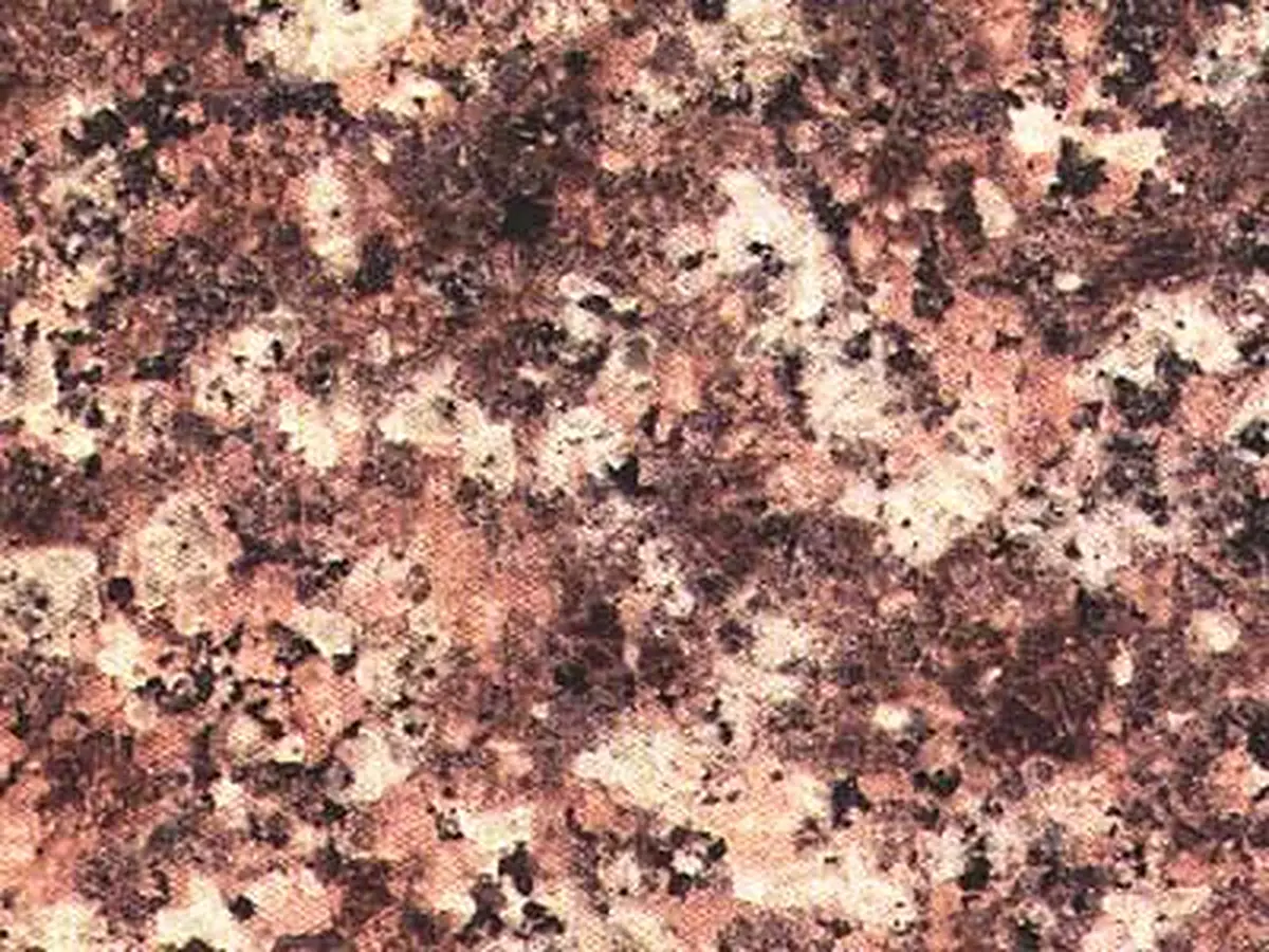 G 3567 granit, échantillon poli – Marmi di Carrara – brun, rose (1)
