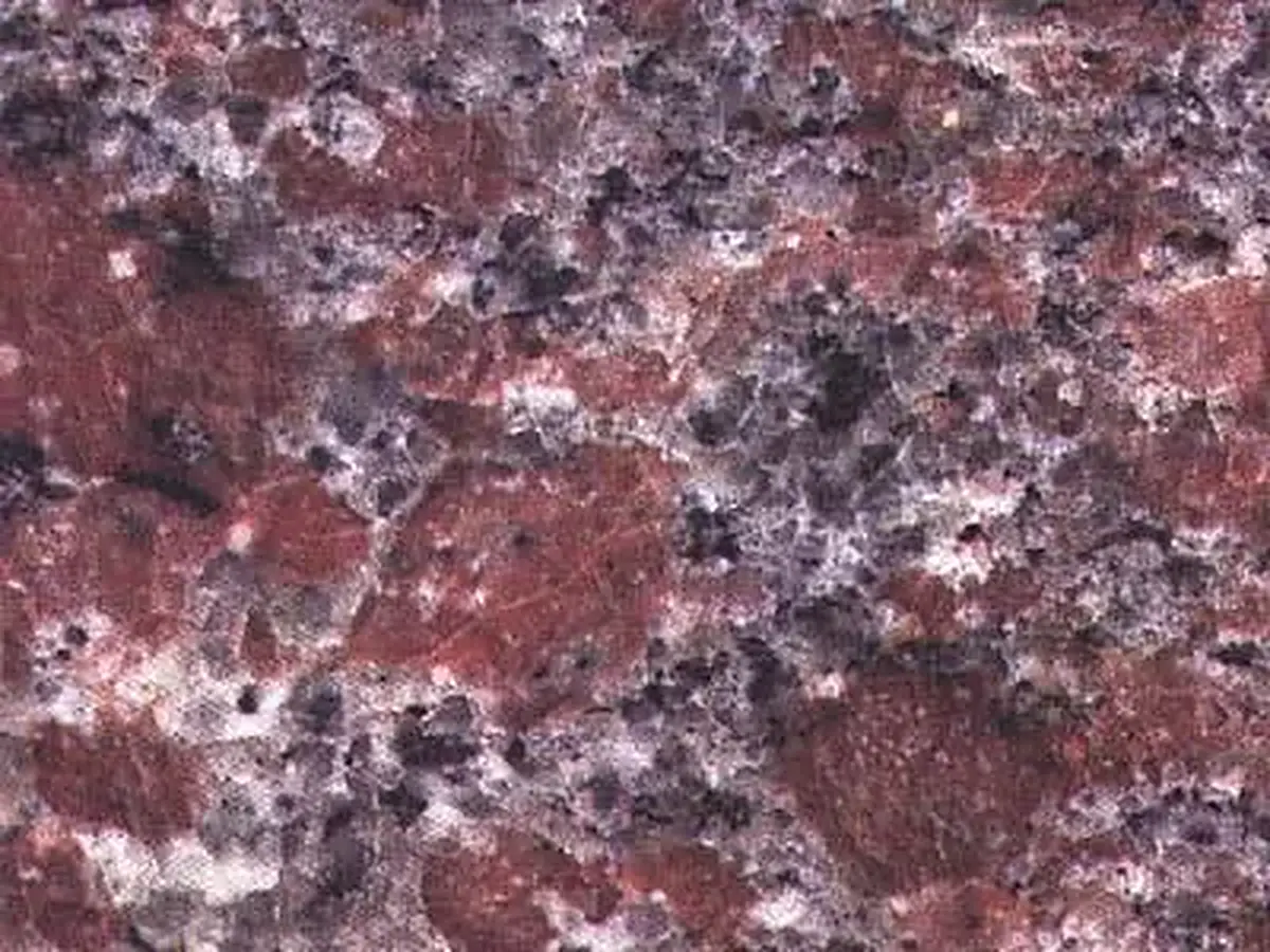 G 3700 granito, muestra pulida – Marmi di Carrara – marrón, violeta (1)
