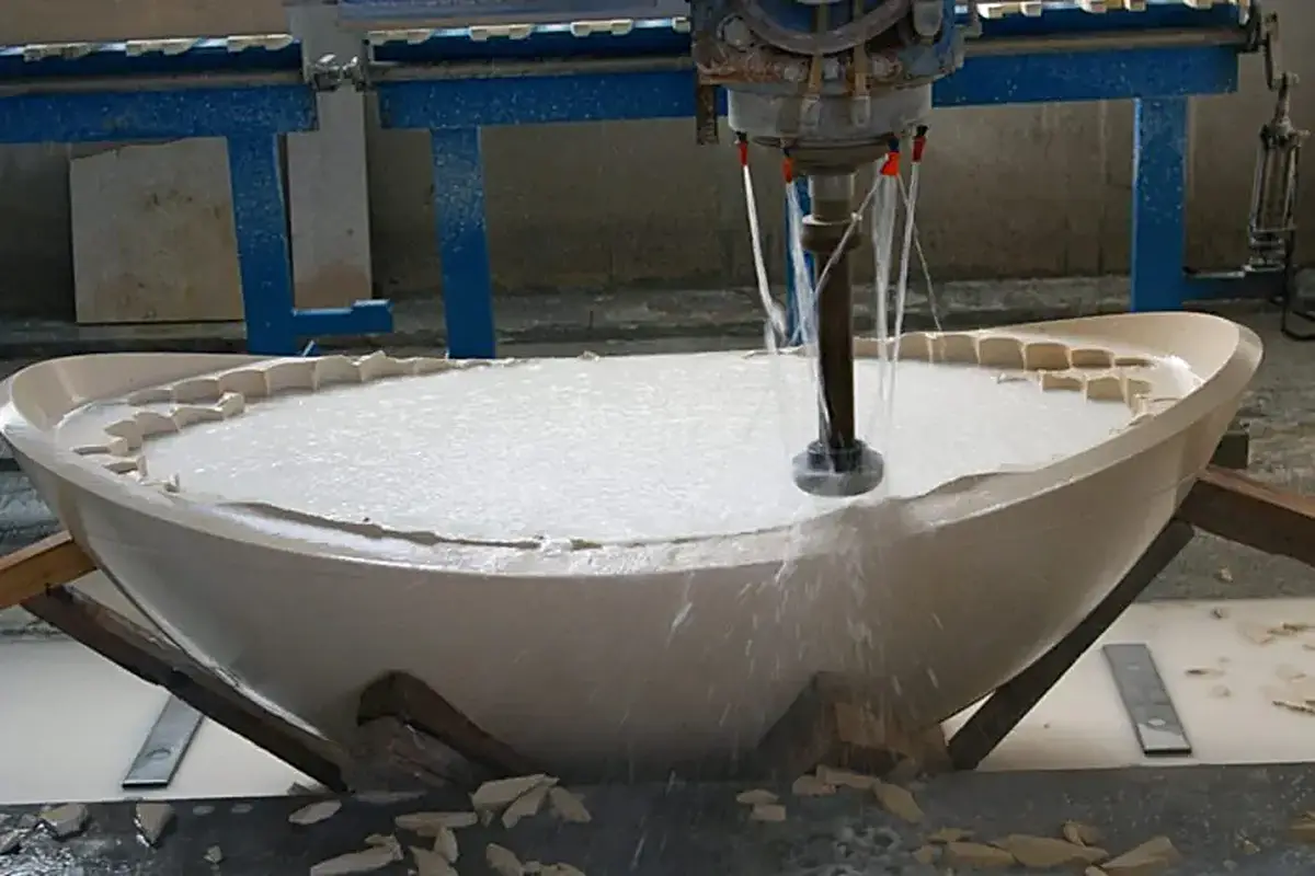 Baño en piedra natural – Marmi di Carrara