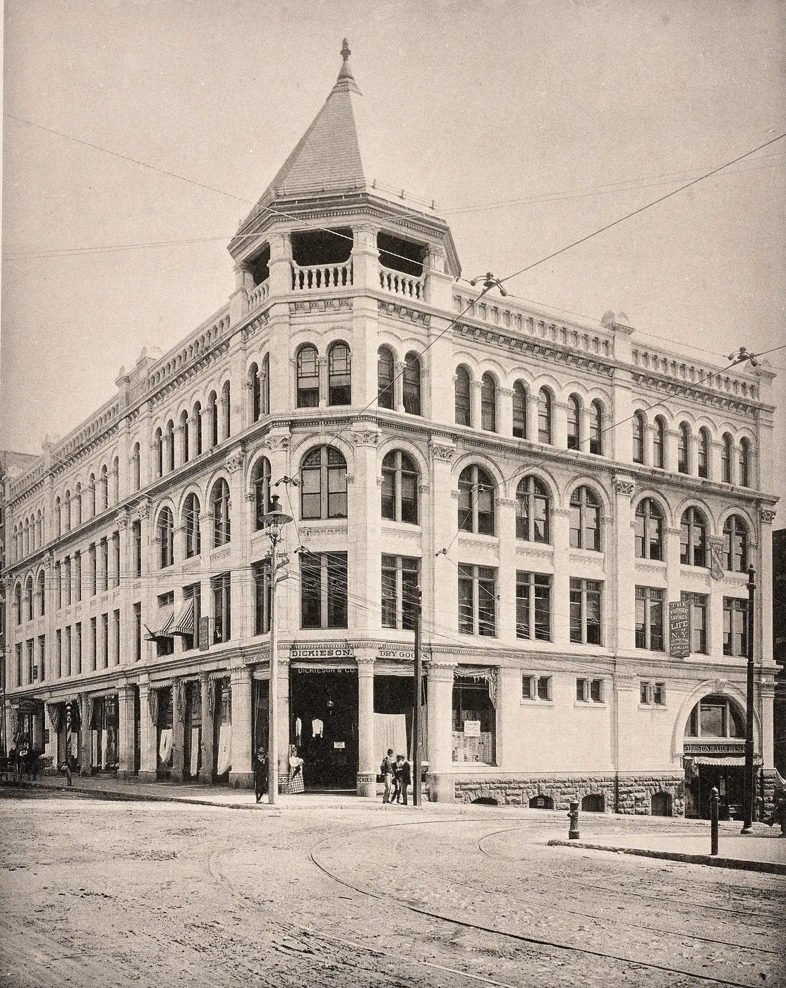 Карьерный блок: Delaney's Marble Block, Holyoke, Massachusetts (1891)
