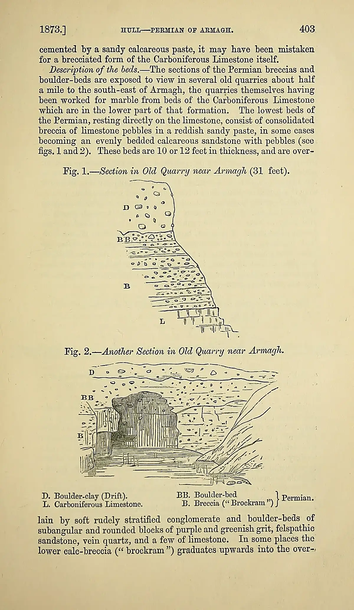 Dettaglio di superficie: The Quarterly journal of the Geological Society of London (13368953715)