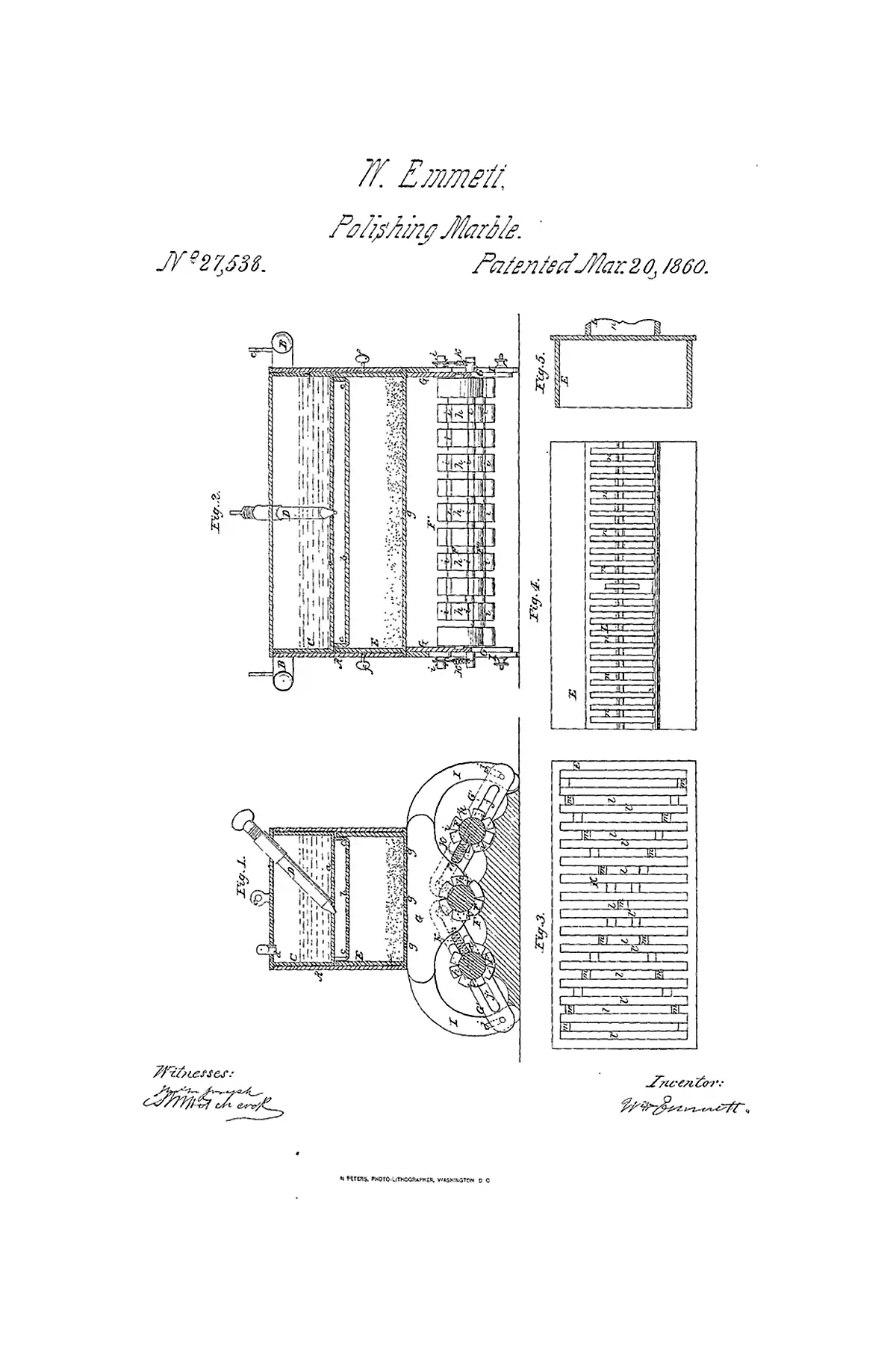 Surface detail: Improvement in Machines for Polishing Marble, &c. - DPLA - 4226bb8766916d67cf914d2538fe250