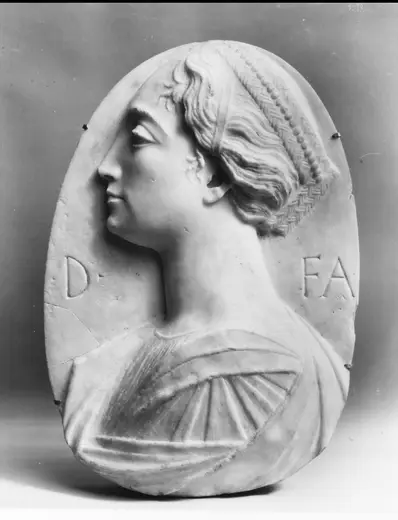 Detalle de superficie: Diva Faustina MET 92193