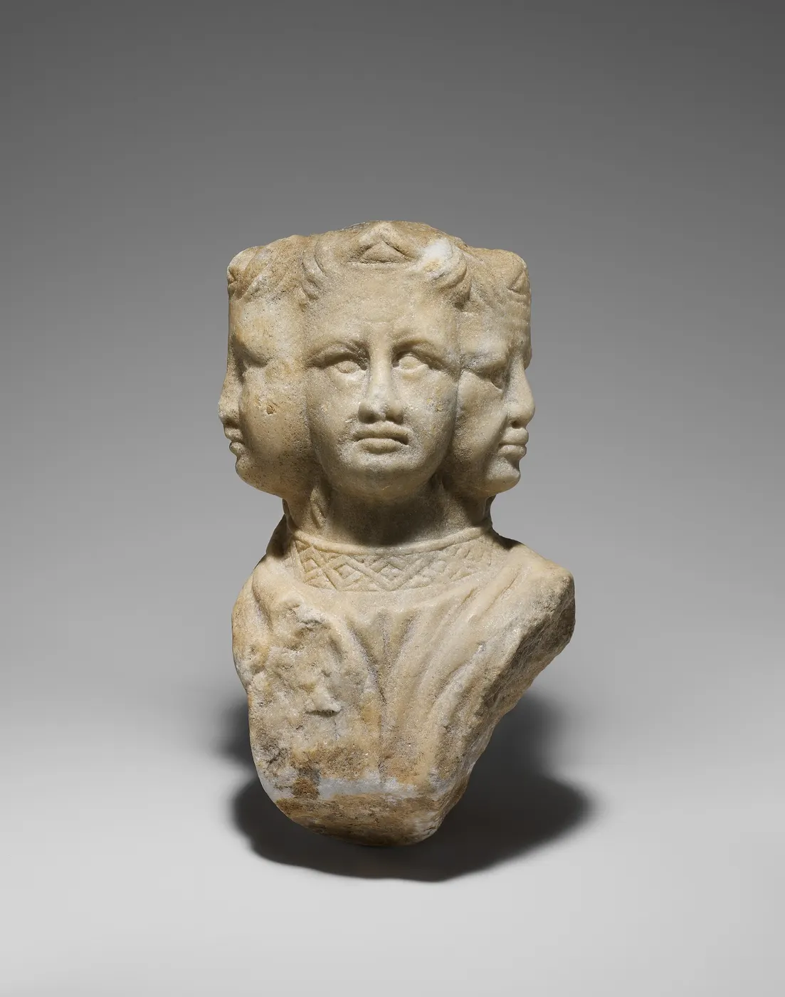 Dettaglio di superficie: Vultus trifrons or an Allegory of Prudence MET DP219122