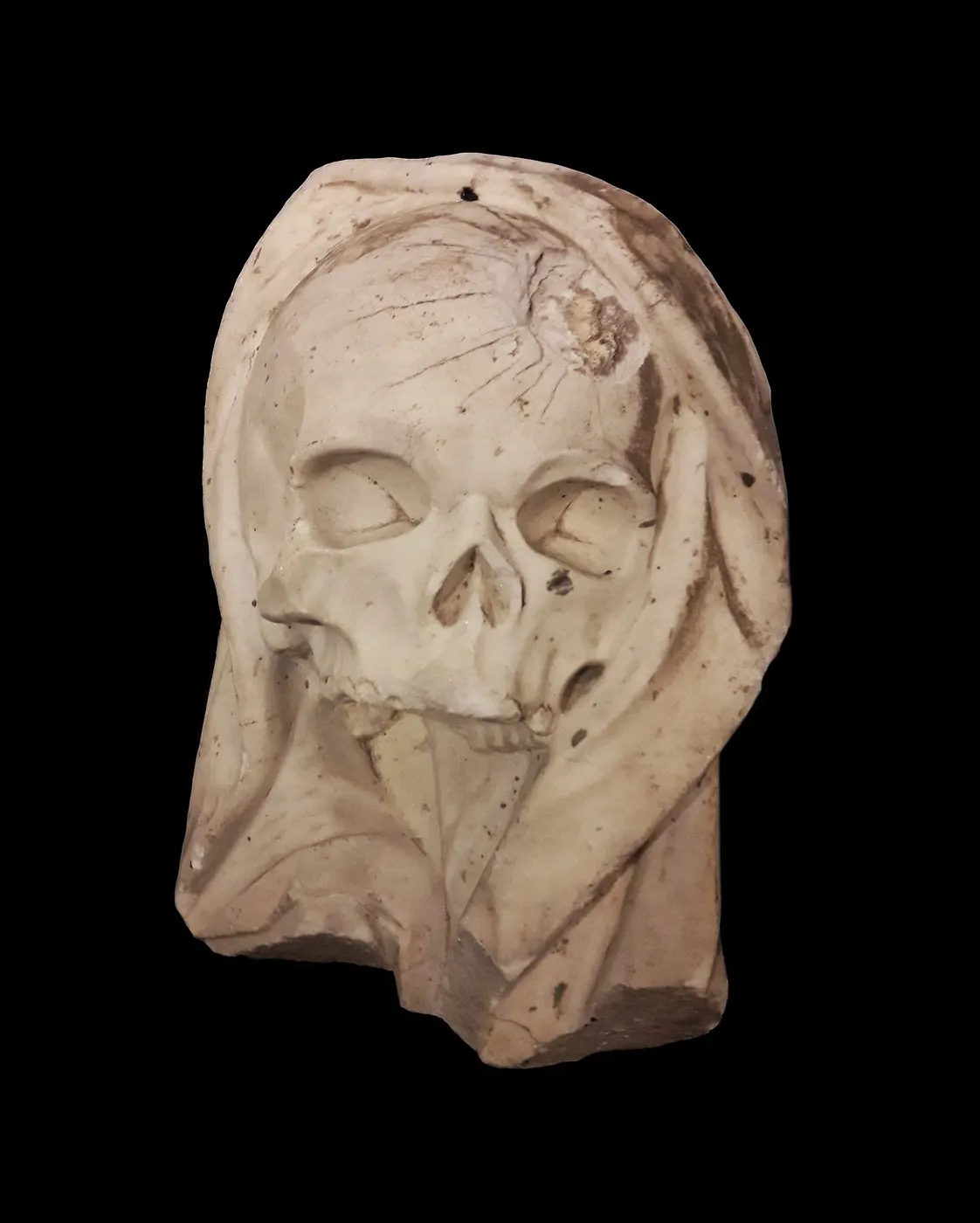 Détail de surface: Gisleni Marble skull
