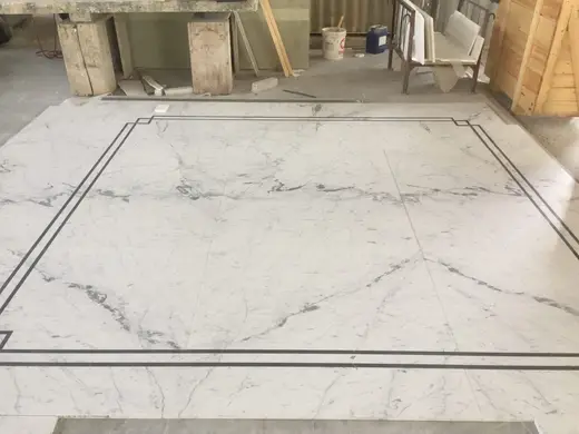 Sol en pierre naturelle – Marmi di Carrara