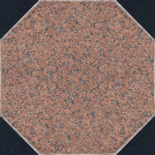 Flooring: Pale red speckled marble diamond pattern tile ground floor texture