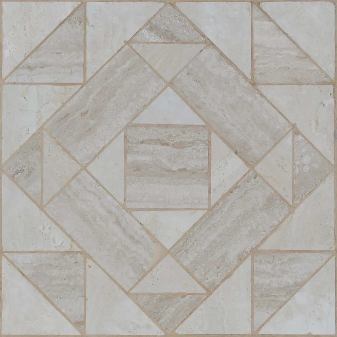 Suelo: Beige cream marble diagonal diamond pattern seamless tiled floor paving texture