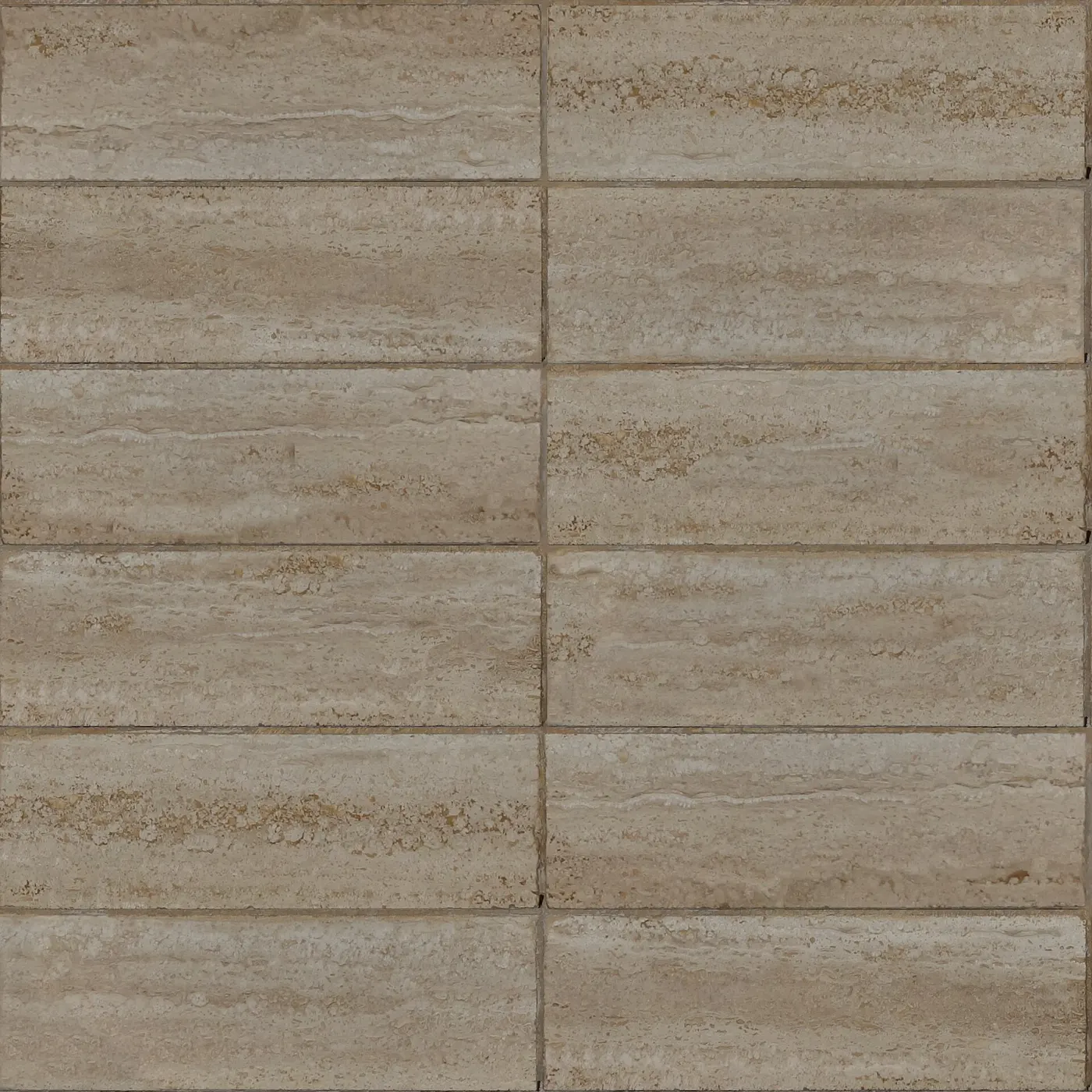 Pavimento: Dark tan taupe marble stack bond pattern seamless tile floor paving texture