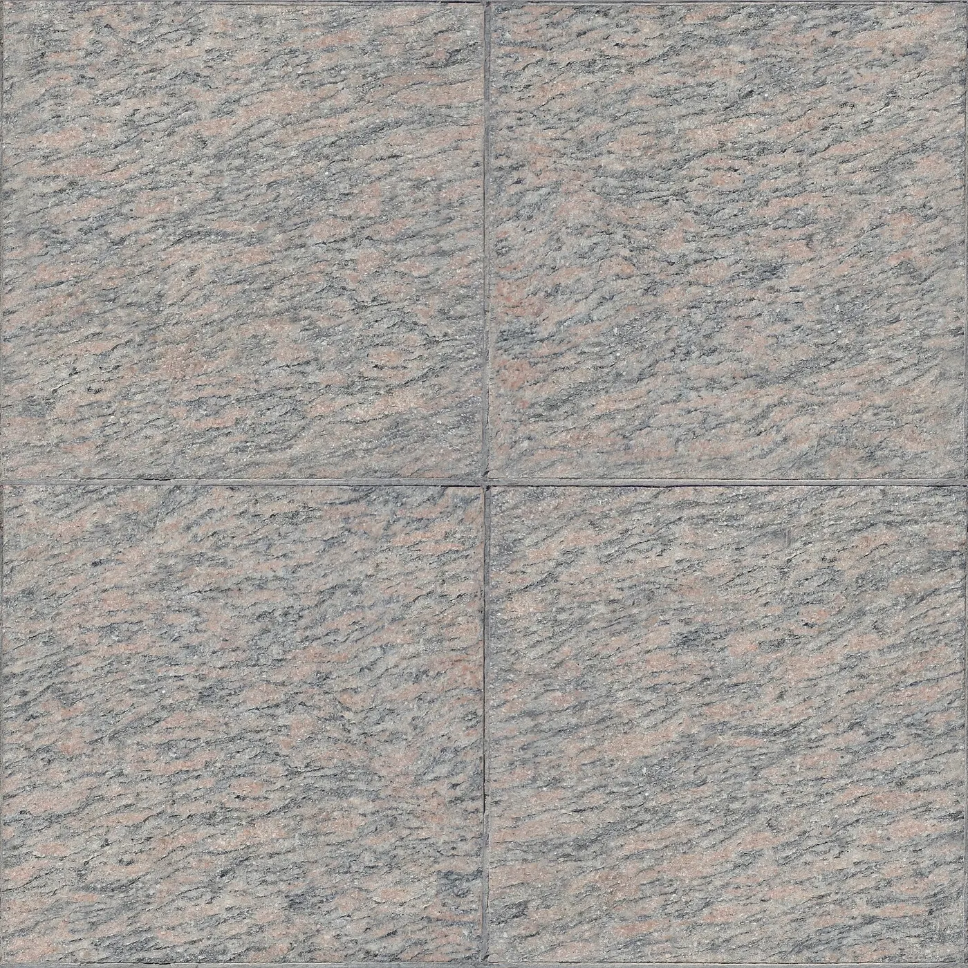 Fußboden: Rose grey rippled pattern travertine square tile ground floor texture
