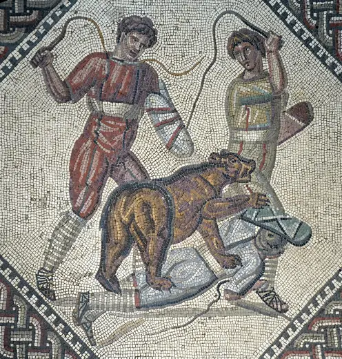 Mosaic: Nennig Roman Villa and Mosaics - 51133501972