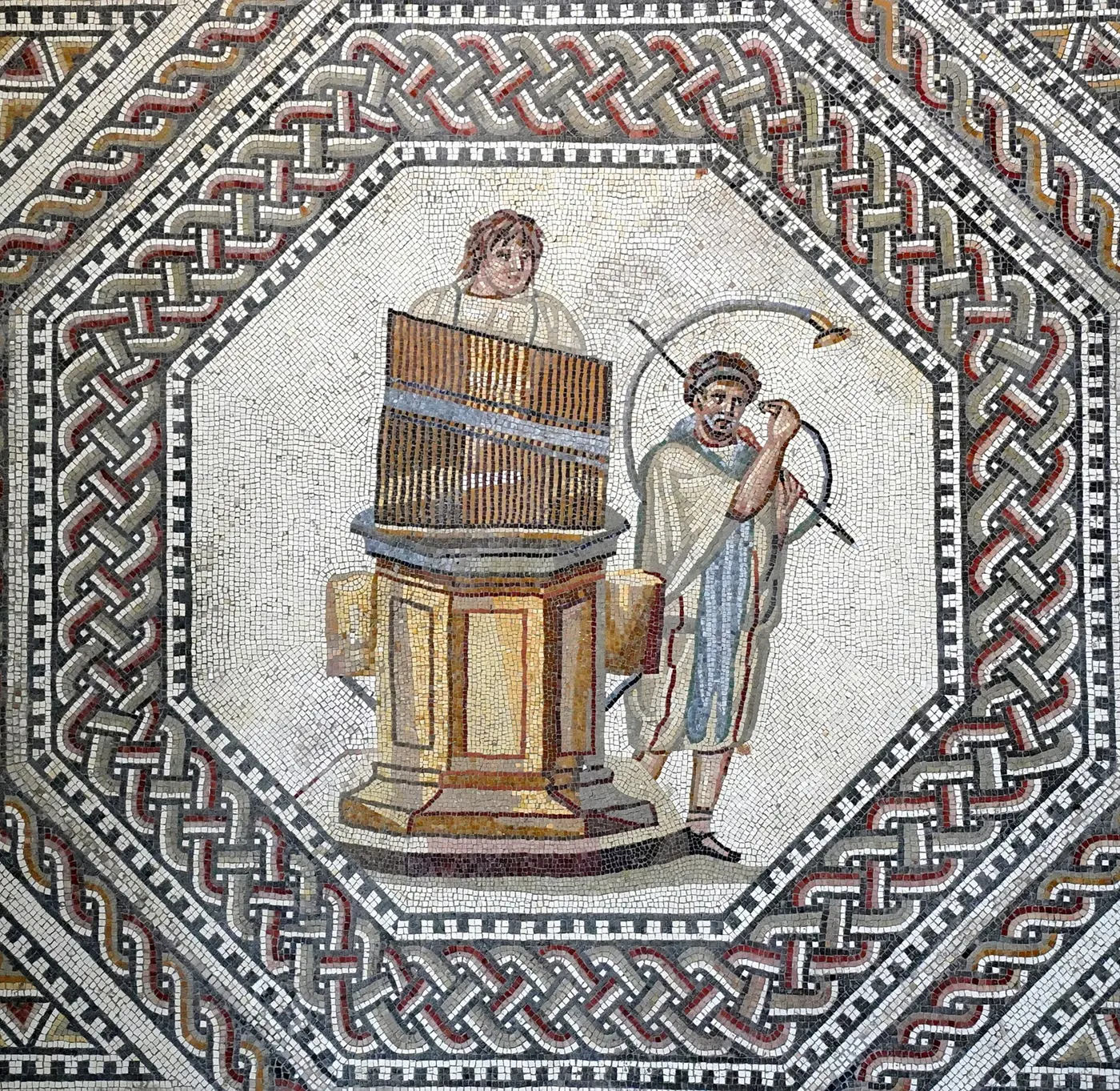 Mosaic: Nennig Roman Villa and Mosaics - 51134391483