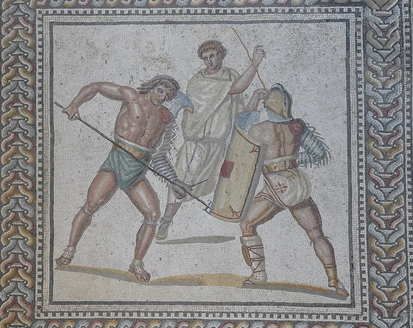 Mosaic: Nennig Roman Villa and Mosaics - 51135290135