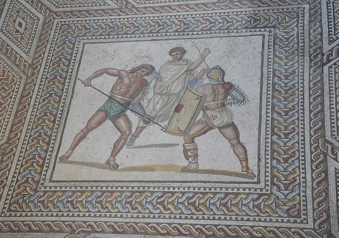 Mosaic: Nennig Roman Villa and Mosaics - 51135295650