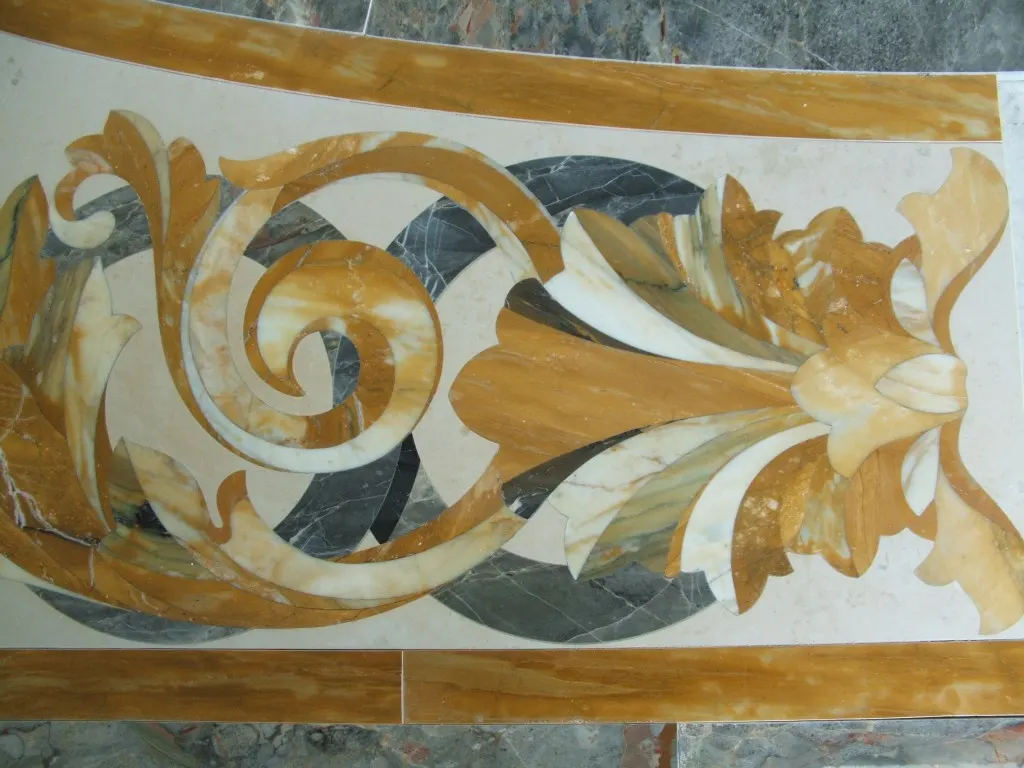 Mosaico en piedra natural – Marmi di Carrara