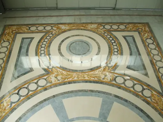 Mosaico in pietra naturale – Marmi di Carrara