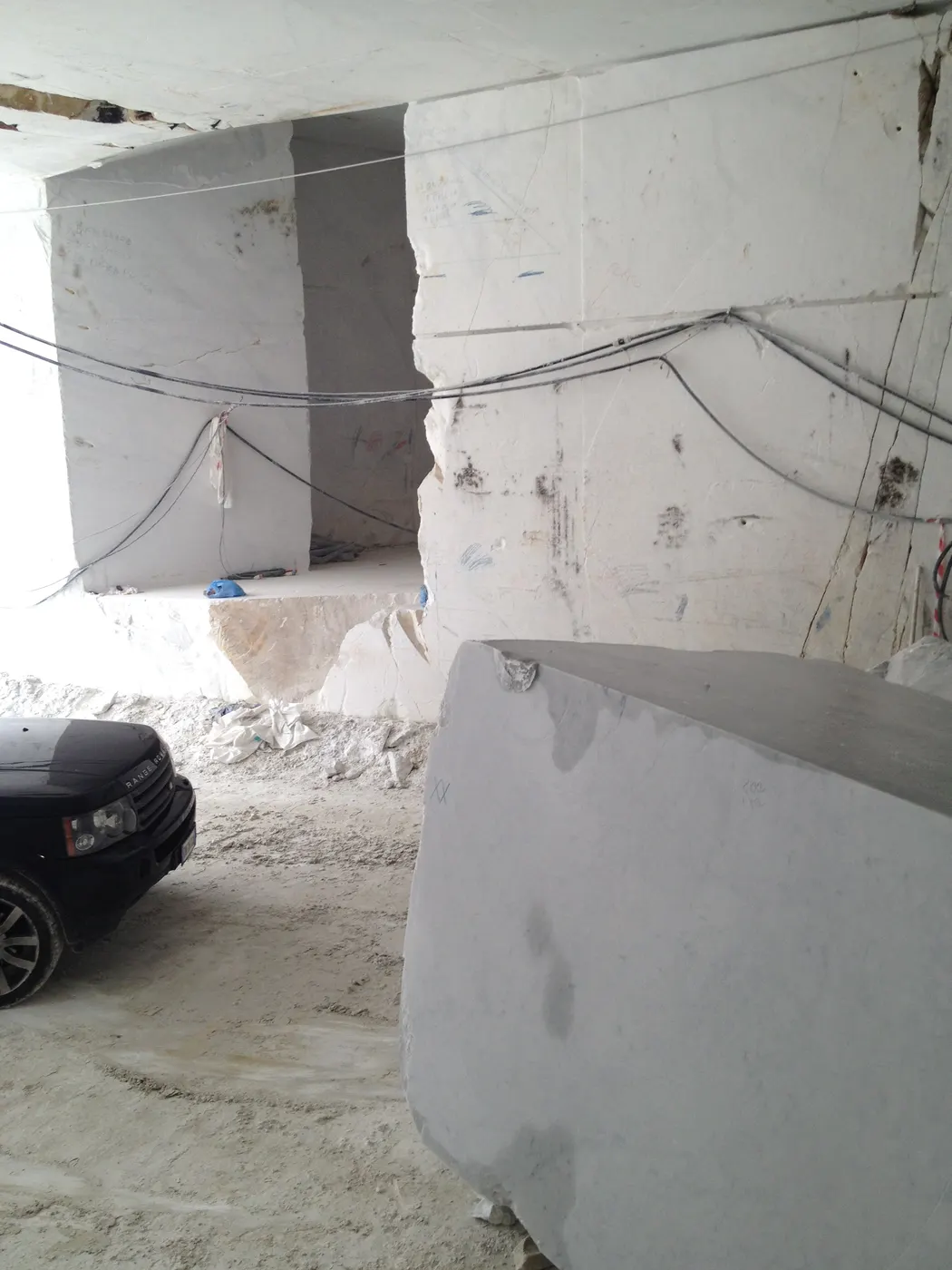 Quarry view in natural stone – Marmi di Carrara