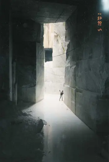 Вид карьера: Carrera, Italy (marble quarry) (8001975385)