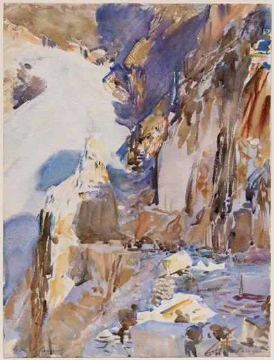 Вид карьера: Sargent - Carrara A Quarry, 1911, 21.141