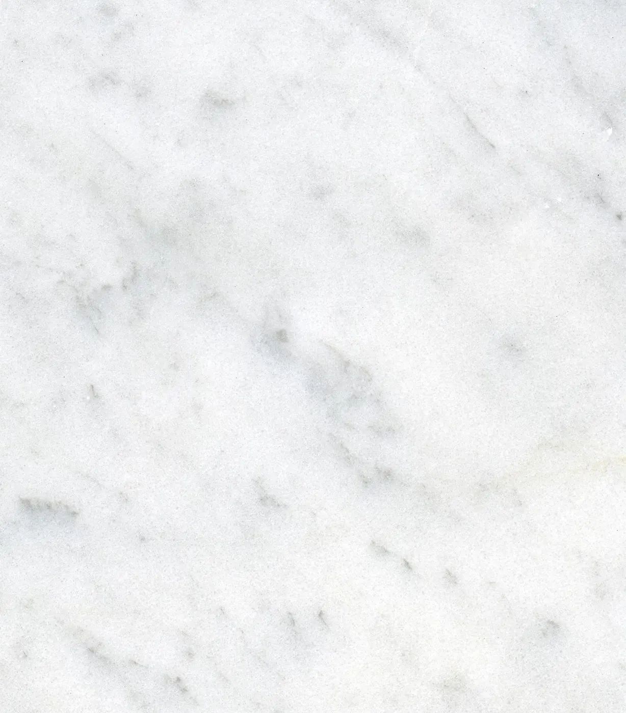 Vista de cantera: White Carrara Marble (Apuan Marble Formation, Tertiary metamorphism of Jurassic limestones
