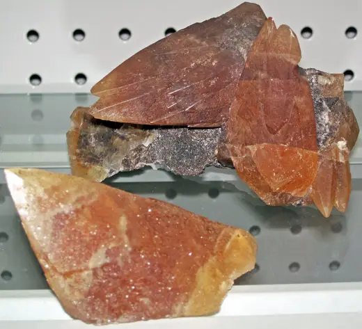 Вид карьера: Calcite crystals (Pugh Quarry, near Custar, Ohio, USA) 5
