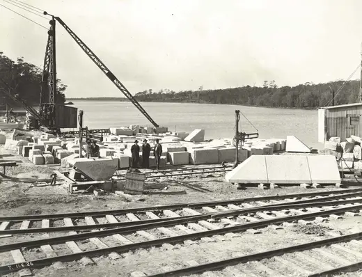 Вид карьера: Granite quarry - Moruya (2849924824)