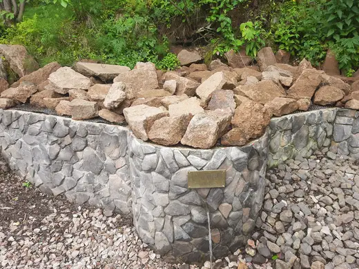 Вид карьера: Krasnoyarsk Stolby granite quarry 18