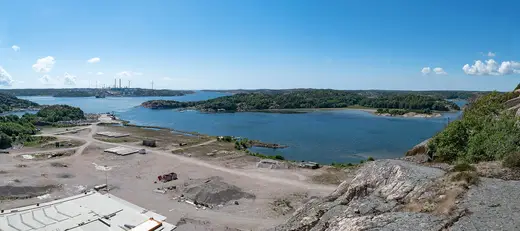 Vista de cantera: Part of Rixö old granite quarry by Brofjorden 2