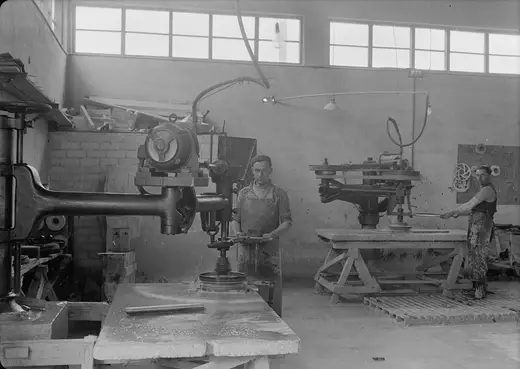 Slab surface: Jewish factories in Palestine on Plain of Sharon & along the coast to Haifa. Petah-Tikvah.