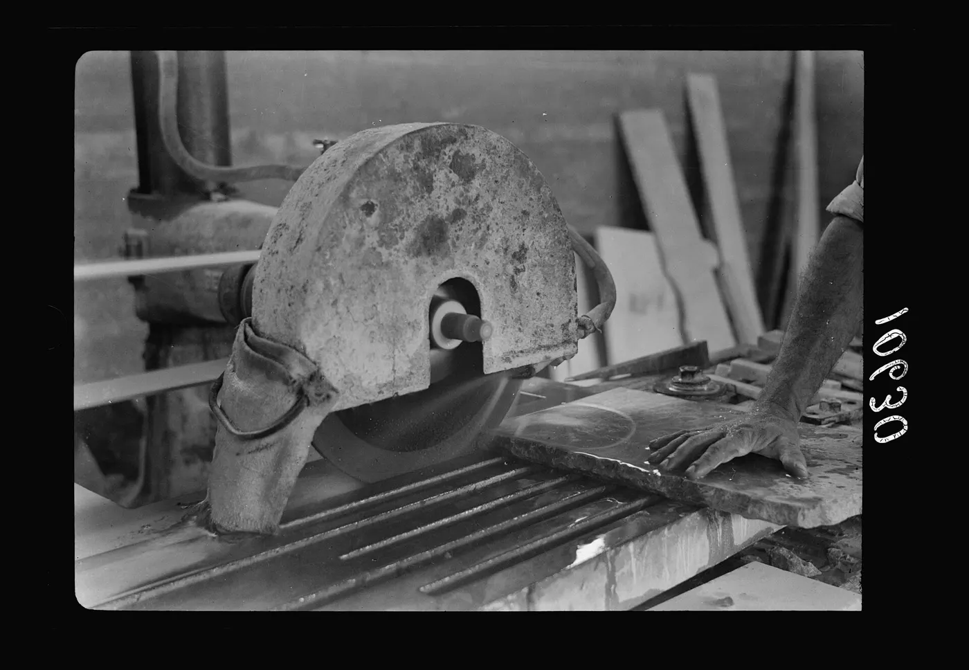 Slab surface: Jewish factories in Palestine on Plain of Sharon & along the coast to Haifa. Haifa. 'Elica