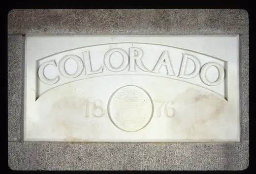 Slab surface: File-Name- Colorado-Level- 290-ft.-Donor- State of Colorado-Dates- 19131913-Original mater