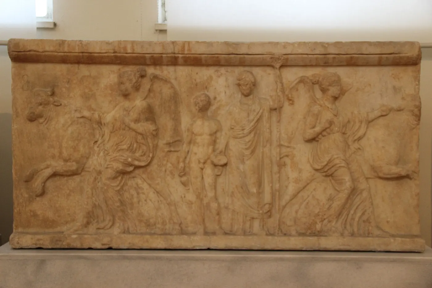 Slab surface: Ancient Greece Marble Relief (28216342410)