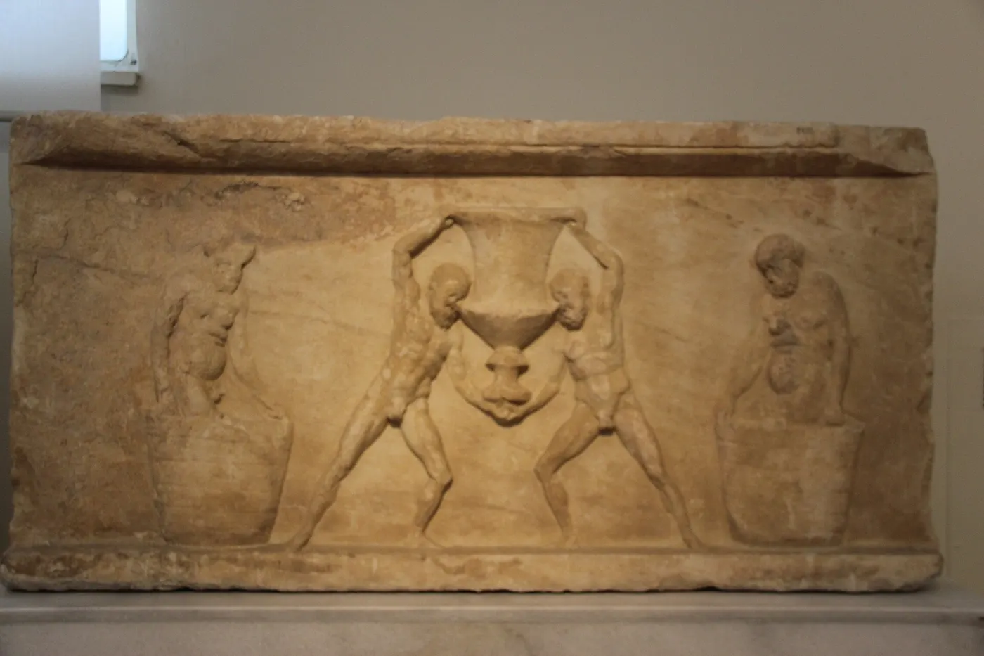 Slab surface: Ancient Greece Marble Relief (28421698411)