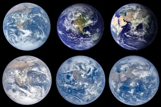Slab surface: Blue Marble Comparison