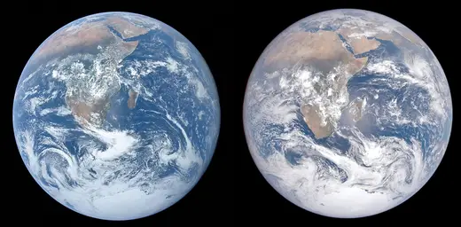 Поверхность плиты: Blue Marble December 1972 and Blue Marble December 2022