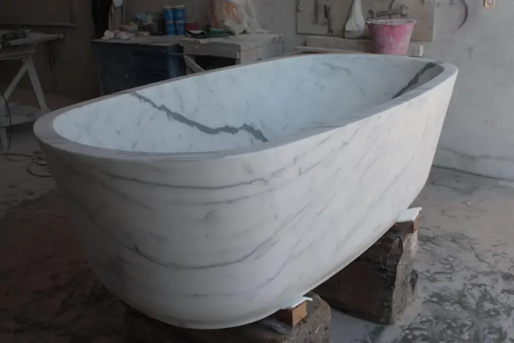 Superficie di lastra in pietra naturale – Marmi di Carrara