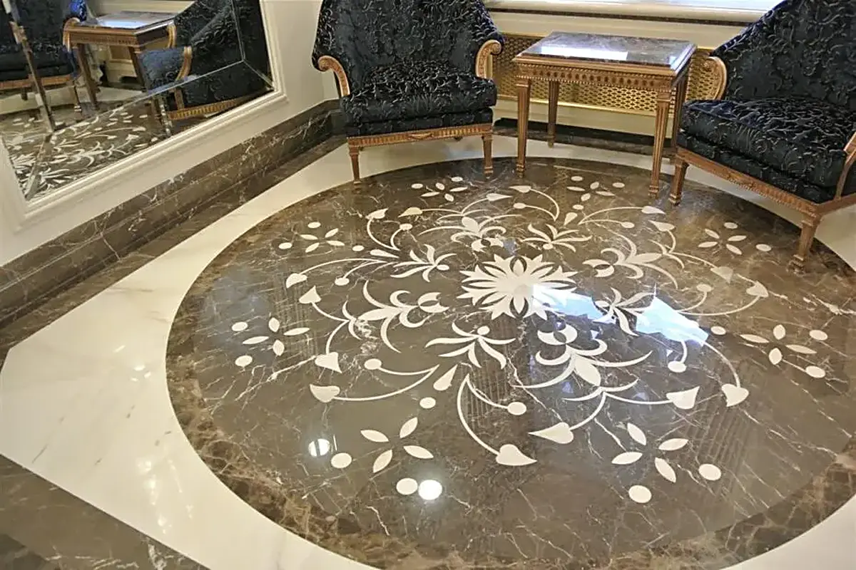 Plattenoberfläche in Naturstein – Marmi di Carrara