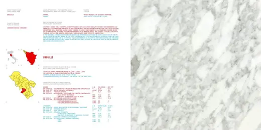 Superficie di lastra in pietra naturale – Marmi di Carrara