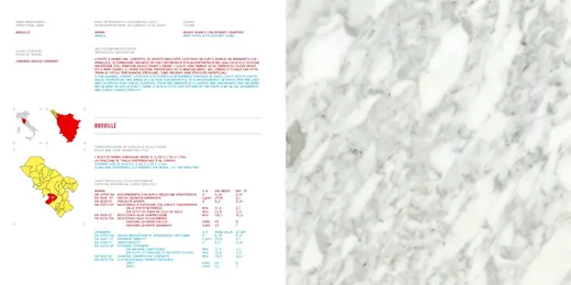 Superficie de losa en piedra natural – Marmi di Carrara