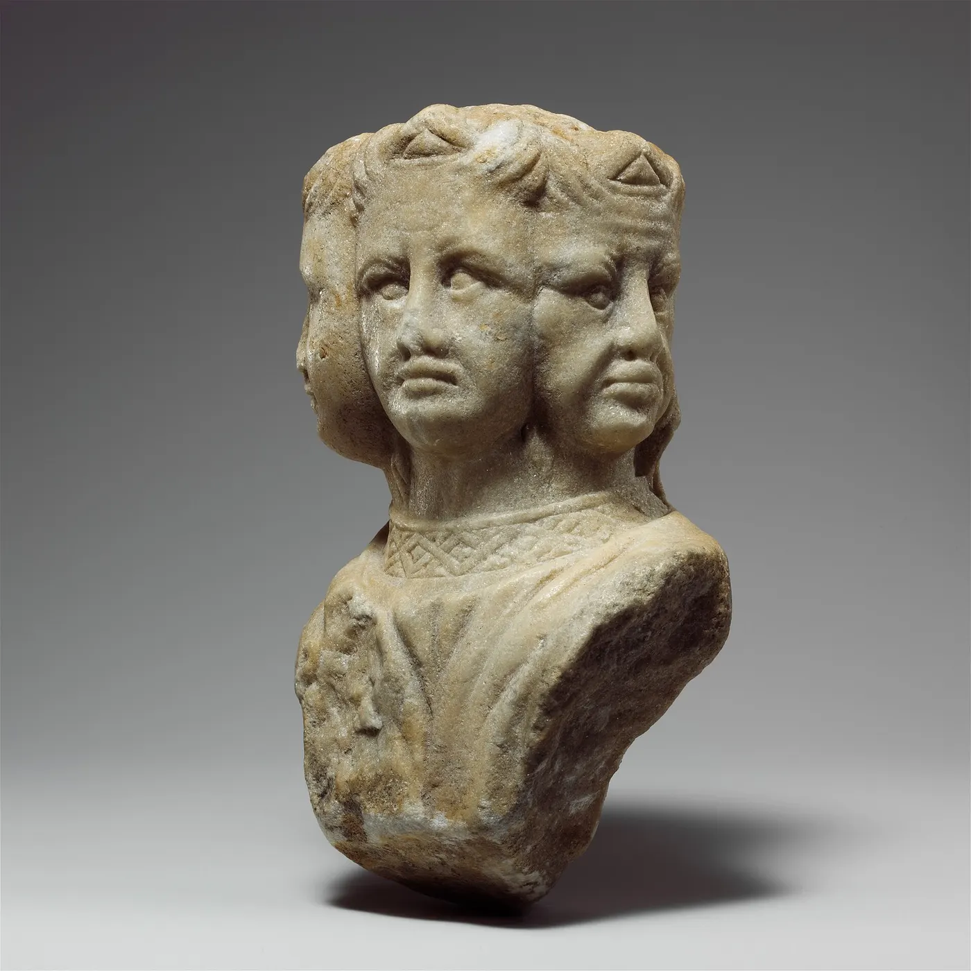 Поверхность плиты: Vultus trifrons or an Allegory of Prudence MET DP134439
