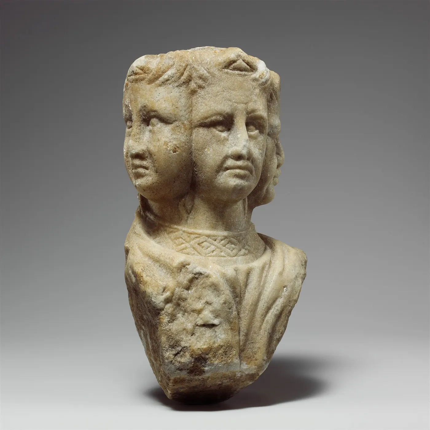 Superficie de losa: Vultus trifrons or an Allegory of Prudence MET DP136606