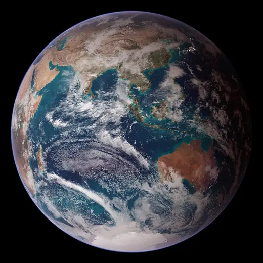 Superficie de losa: Blue Marble Eastern Hemisphere