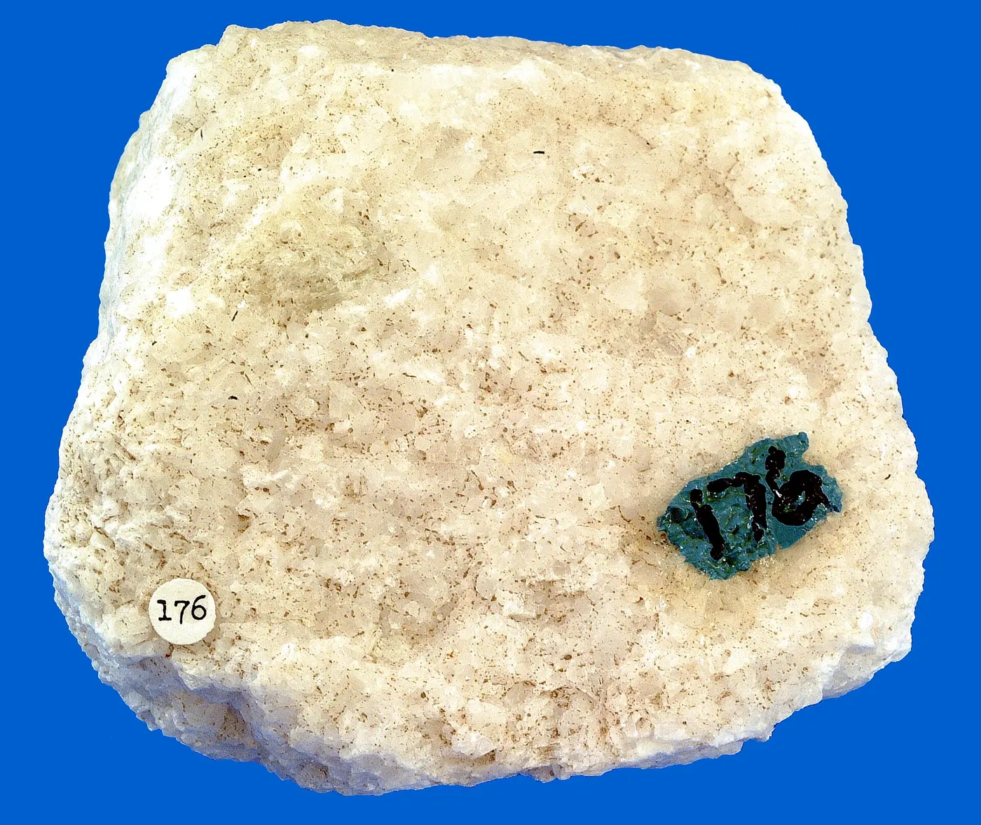 Surface de dalle: White marble (GeoDIL number - 509)