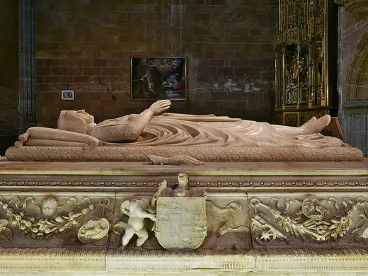 Superficie di lastra: Figura yacente del príncipe Don Juan, Domenico di Alessandro Fancelli