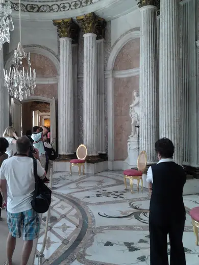 Revestimiento de pared: Marble Hall, Sanssouci Palace, Potsdam (2012)